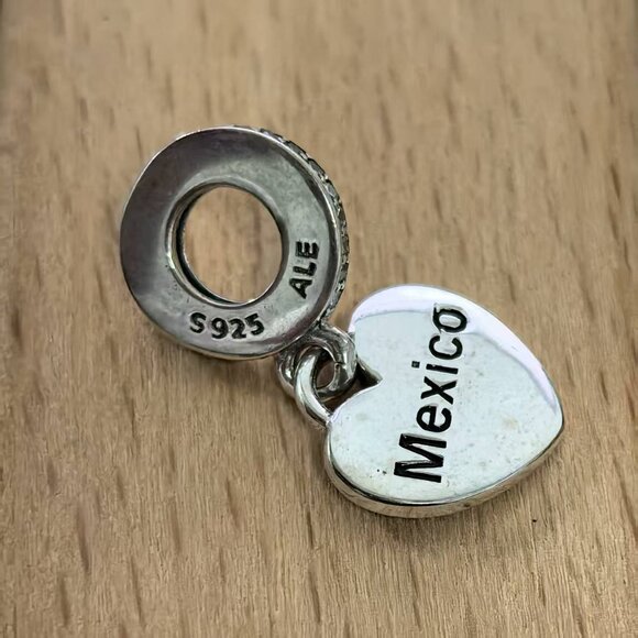 Pandora Mexico Flag Exclusive Charm, S925 Silver Bracelets - Picture 4 of 4